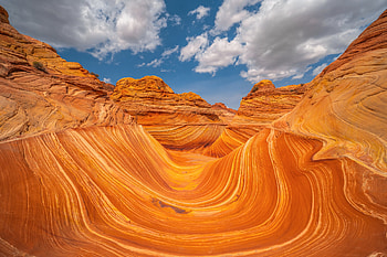 The Wave, Coyote Buttes, nature, rocks, wave, usa HD wallpaper