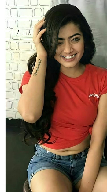 Rashmika mandanna, telugu actress HD phone wallpaper