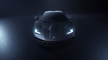 Lamborghini Centenario Grey Front , lamborghini-centenario, lamborghini, cars, behance HD wallpaper