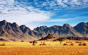 Landscape, Sky, Mountains, Desert HD wallpaper