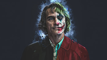 Joker Theatrical Terror, joker, superheroes, artwork, artist, art, digital-art HD wallpaper