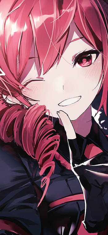 Kasane Teto — Utau Mobile | Teto Pocket UTAU | Winking Teto Art, Anime HD phone wallpaper