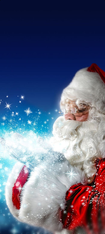 Xmas Life, sky, beard, christmas, santa HD phone wallpaper