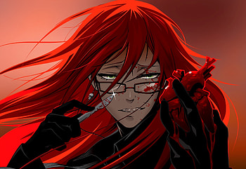 Grell Sutcliff, Anime, Posted by, John Simpson HD wallpaper