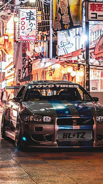 Brian's Nissan skyline Gtr r34 2Fast 2FURIOUS ideas. nissan skyline, skyline gtr r34, skyline gtr, Brian Nissan Skyline HD phone wallpaper