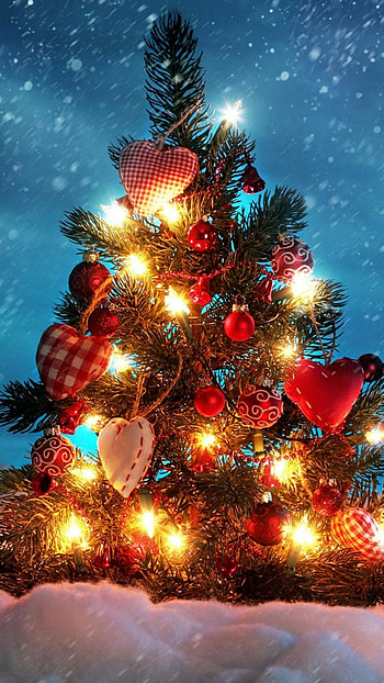 Christmas , PC and mobile, and , Festive backgrounds HD phone wallpaper