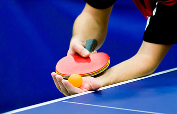 Ball and racquet, Table Tennis HD wallpaper