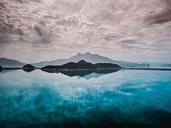 Nature, Water, Fog, Island, Hong Kong, Hong Kong S.a.r HD wallpaper
