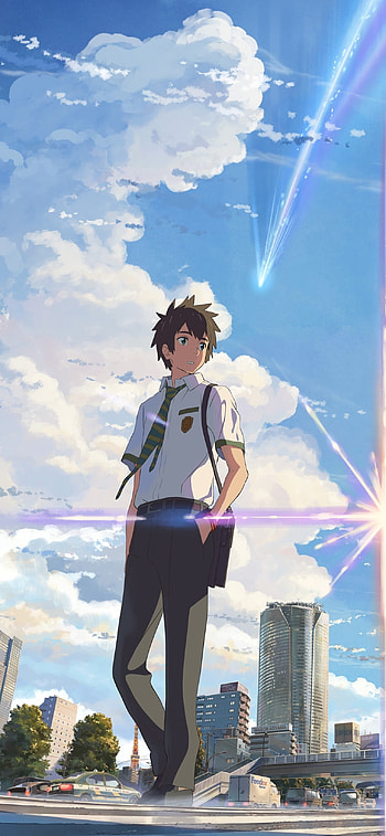 Your Name, Anime art, Beautiful illustration, Emotional HD phone wallpaper