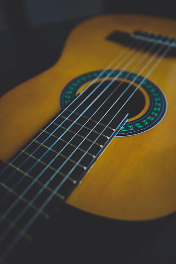 Music, Guitar, Musical Instrument, Strings, Acoustic Guitar HD phone wallpaper