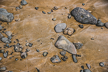 Nature, Stones, Pebble, Beach, Sand HD wallpaper
