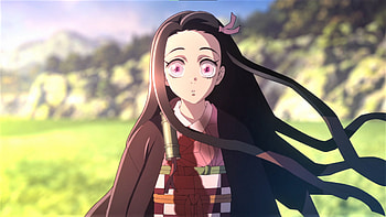 of Nezuko Kamado from Demon Slayer: Kimetsu no Yaiba Anime, Anime, Demon Slayer: Kimetsu no Yaiba, Nezuko Kamado HD wallpaper