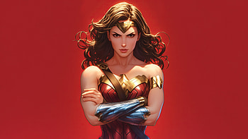 Determined Wonder Woman, wonder-woman, superheroes, artist, artwork, digital-art, deviantart HD wallpaper