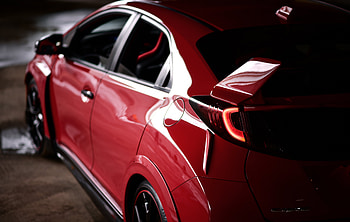 Honda, Cars, Dark, Car, Machine, Backlight, Illumination, Honda Fk2 HD wallpaper