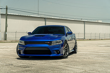 Velgen Blue Dodge Charger Dirty South , dodge-charger, dodge, cars HD wallpaper