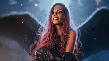 Angel Of Forest, angel, forest, artist, artwork, digital-art HD wallpaper