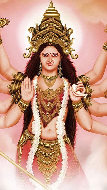 Durga Maa, hari sodari, devotional HD phone wallpaper