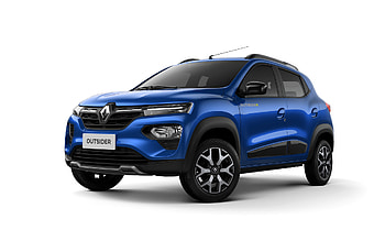 Renault Kwid Outsider, compact crossovers, 2022 cars, studio, french cars, 2022 Renault Kwid, Renault HD wallpaper