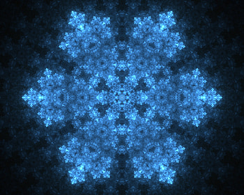 Abstract, Pattern, Snowflake HD wallpaper