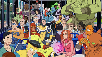 Invincible TV Show – Heroes Unite in Action, TV Show, Invincible HD wallpaper