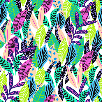 Leaves, colorful, digital rt HD phone wallpaper