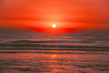 Sunrise In Australia Ocean , sunrise, ocean, nature, sunset HD wallpaper