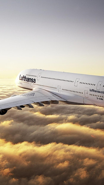 Lufthansa, Mobile , Travel inspiration, Stylish travel HD phone wallpaper
