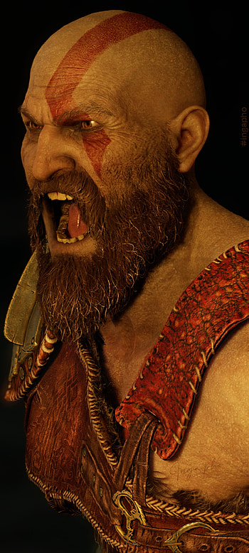 God of War, ps4, game, playstation, ps5, ingapho, kratos, spartan, godofwar, gow HD phone wallpaper