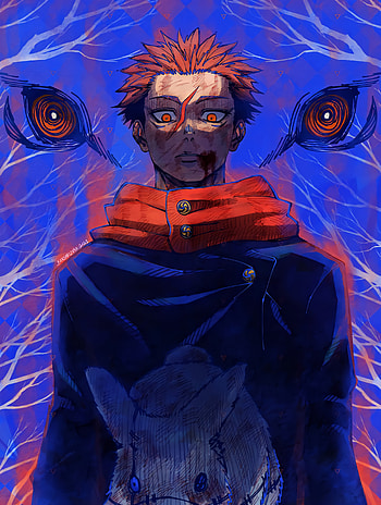 Jujutsu kaisen, Yuji, Anime, Itadori, Manga HD phone wallpaper