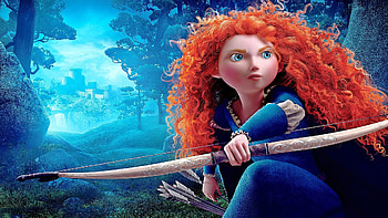Princess Merida, Brave, Animation HD wallpaper