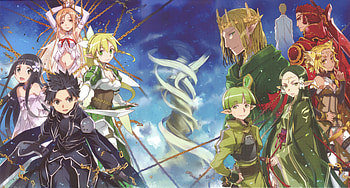 Sword Art Online, yui, recon, warrior, female, sexy, suguha, sakuya, sword, hot, girl, asuna yuuki, elf, fairy, anime girl, sao, anime, kirigaya kazuto, guy, alicia rue, kirito, leafa, cute, yuuki asuna, team, group, male, oberon, kirigaya, asuna, armor, boy, cool, weapon, friend HD wallpaper