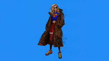 Supergirl Sketch Artwork, supergirl, milly-alcock, artwork, artist, art, digital-art, superheroes HD wallpaper