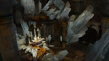 fantasy, cave HD wallpaper