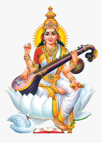 Saraswati Mata - High Resolution Saraswathi, Saraswati Devi HD phone wallpaper