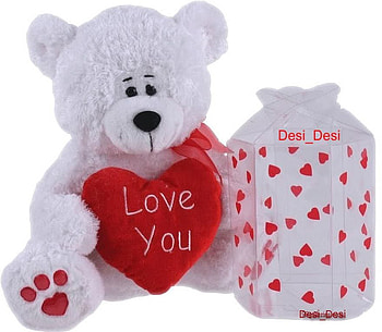 Love you, bear, love HD wallpaper
