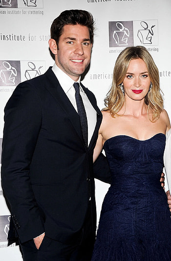 Emily Blunt, John Krasinski, Expecting a baby HD phone wallpaper