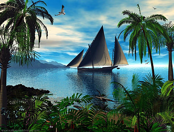 Digital Cruise , nature, abstract, 3d HD wallpaper