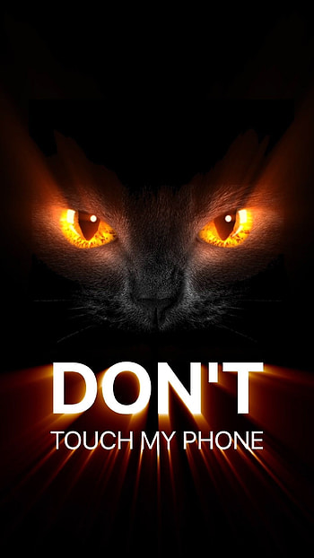 Don't Touch My , Mobile Alert Screen HD phone wallpaper