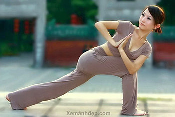 Yoga Beauty, cool HD wallpaper
