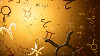 Zodiac signs, Starry night, Constellations, Vector art HD wallpaper