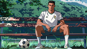 Animated Soccer Star, Cristiano Ronaldo HD wallpaper