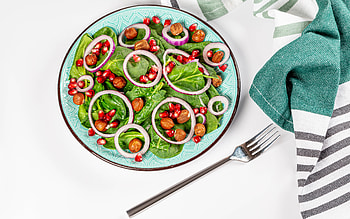 Salad, food, graphy, vegetables HD wallpaper