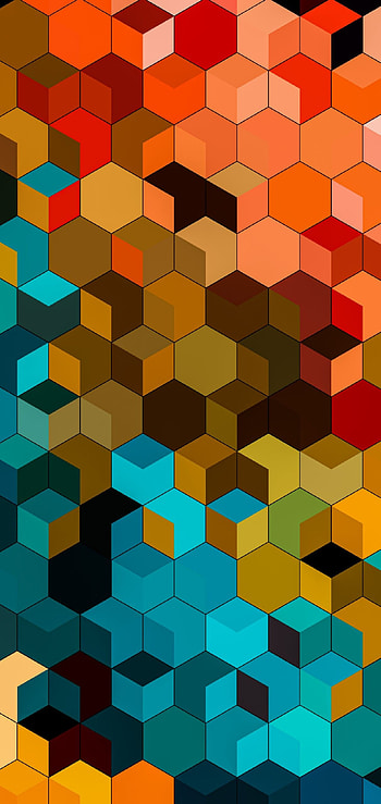 Abstract geometry , Colorful gradients HD phone wallpaper