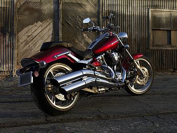 Red Bike, bike, motorcycles, oudoor, red HD wallpaper