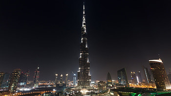 Burj Khalifa, , Dubai cityscape, Modern architecture HD wallpaper