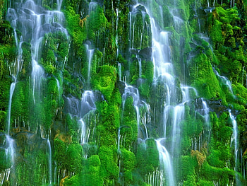 Landscape, Waterfalls HD wallpaper