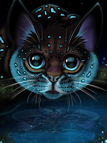 Art, Iris, Reflection, Big Cat, Sight, Opinion HD phone wallpaper