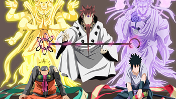 Hagoromo Otsutsuki Naruto Uzumaki Sasuke Uchiha Naruto HD wallpaper