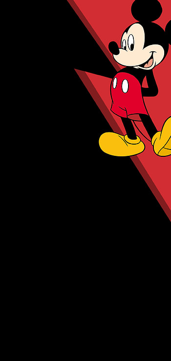 Mickey Mouse in AMOLED, Rich colors, Satisfying HD phone wallpaper