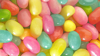 Jelly Beans, Vibrant backgrounds, Flavorful candies, Sweet indulgence HD wallpaper